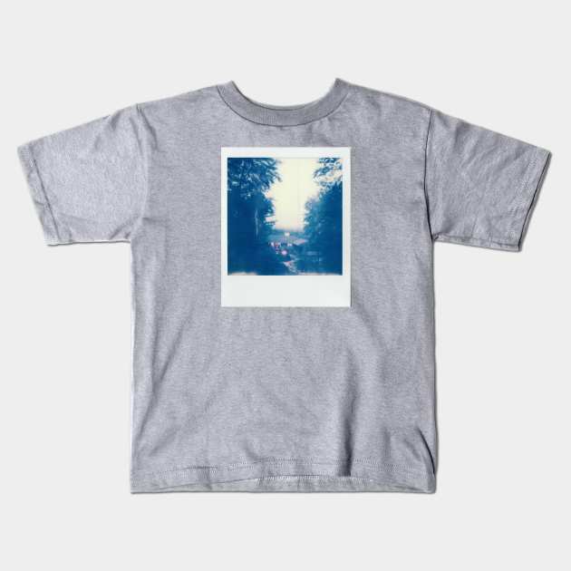 House on a Hill Polaroid Kids T-Shirt by SpillProofLiquid